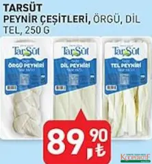 TARIM KREDİ TARSÜT PEYNİR ÇEŞİTLERİ 250 G